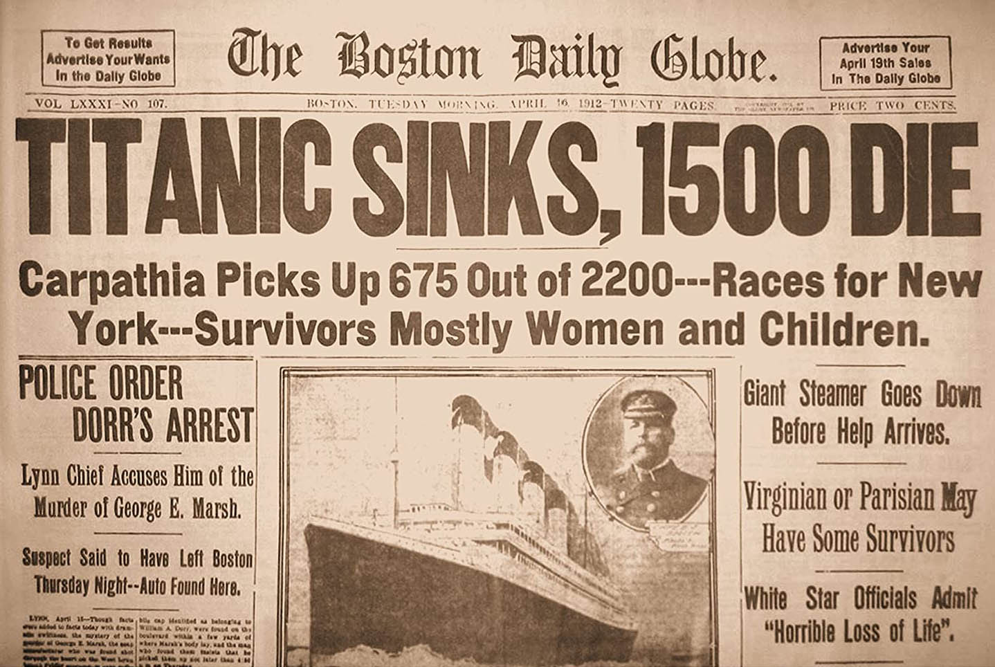 Ota selvää 36+ imagen titanic articles for students